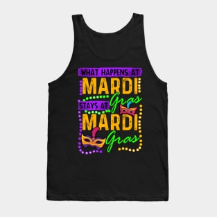 What Happens At Mardi Gras Tank Top